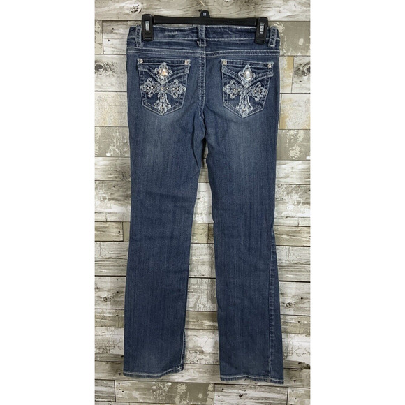 Twelve K USA Womens Denim Bootcut Jeans Size 3 - Picture 3 of 3